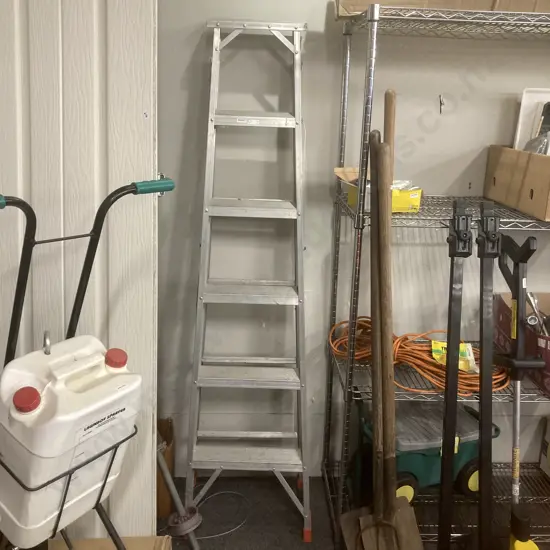Aluminium Stepladder, 5 Step, Walker Products NZ