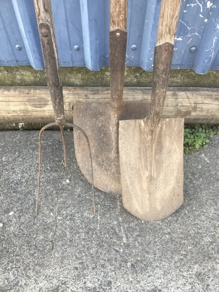 Pair of Shovels & Pitchfork (AF) Image 1++
