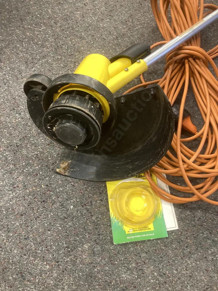 Trimrite TR500/14 Flip Over Electric Line Trimmer, Manual Etc With Heavy Duty Extension Lead Image 1++