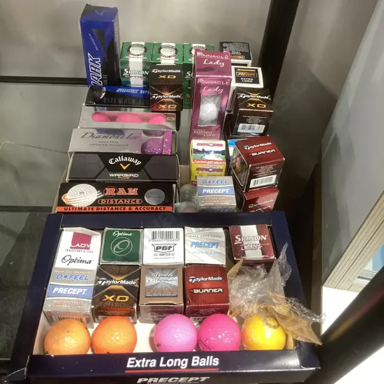 Lot of New Golf Balls