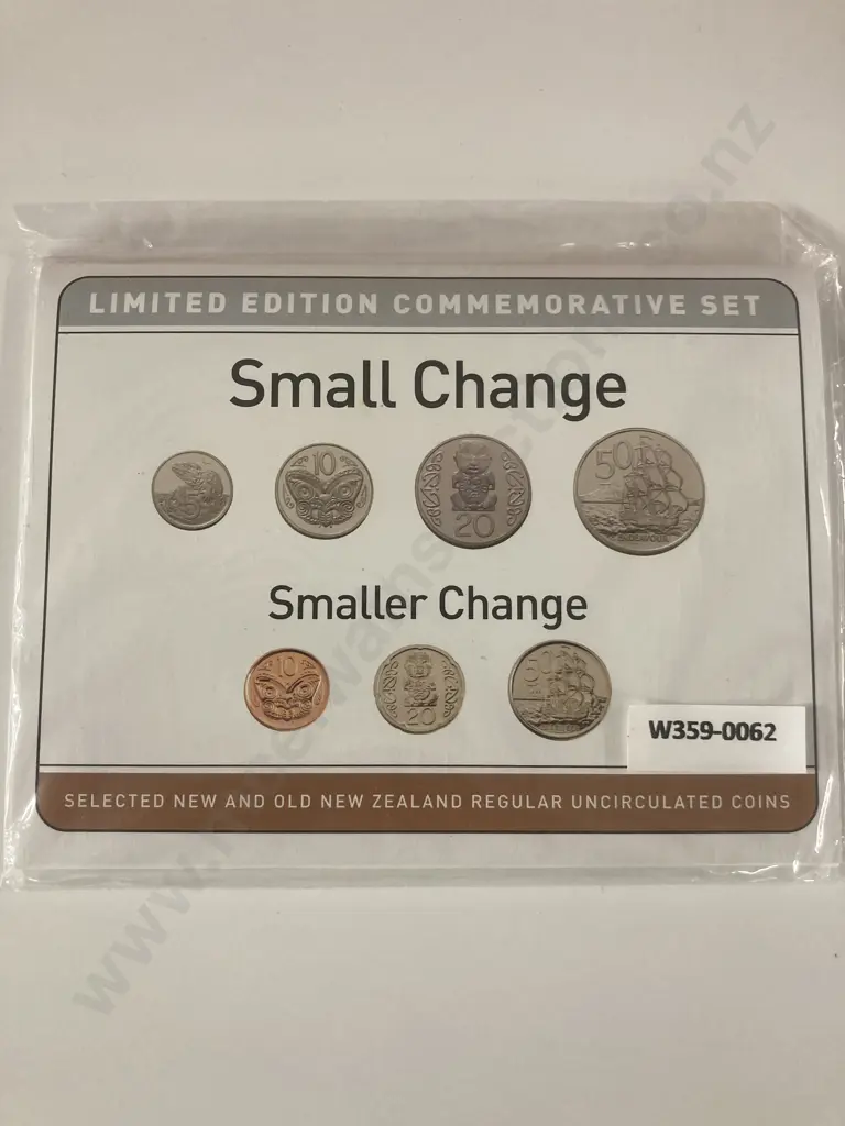 2006 NZ Small Change Smaller Change Uncirculated Set Image 1++