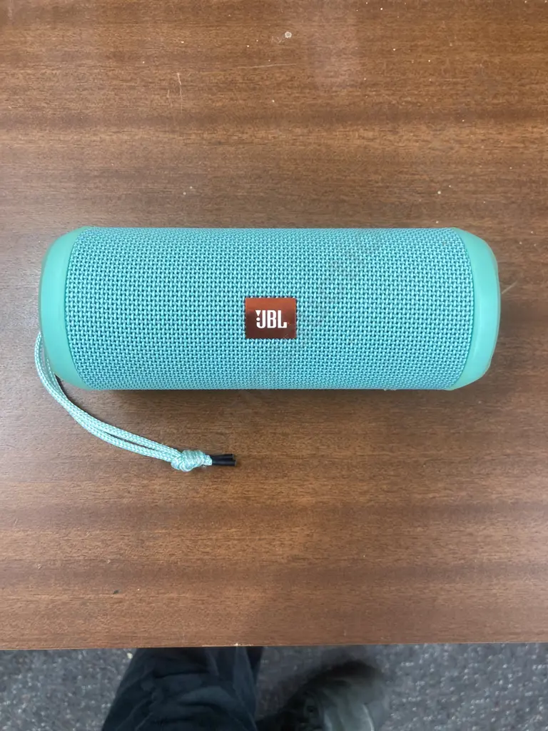 Pale Green JBL Bluetooth Speaker Image 1++