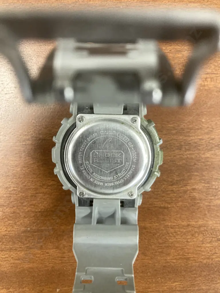 Casio G-Shock Watch 3427, Grey Camo Image 1++