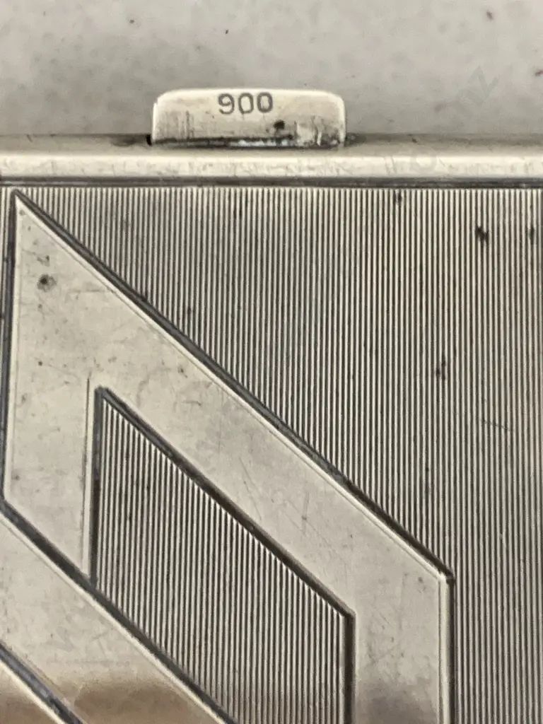 1932 Cigarette Case - 900 Silver Image 1++