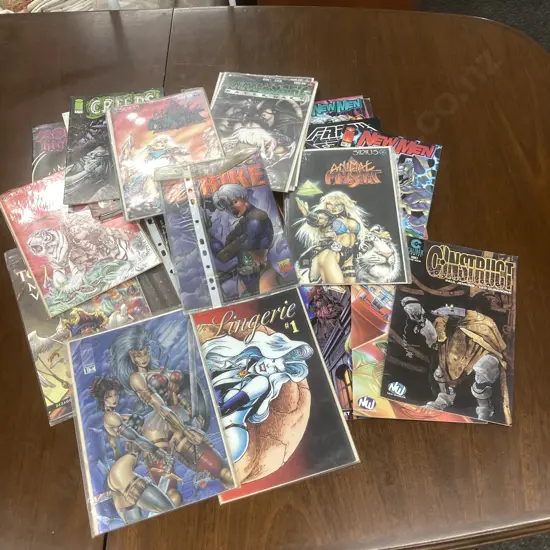 Lot of 27 Comics - Sirius, Image, Caliber, Cross Plains Etc