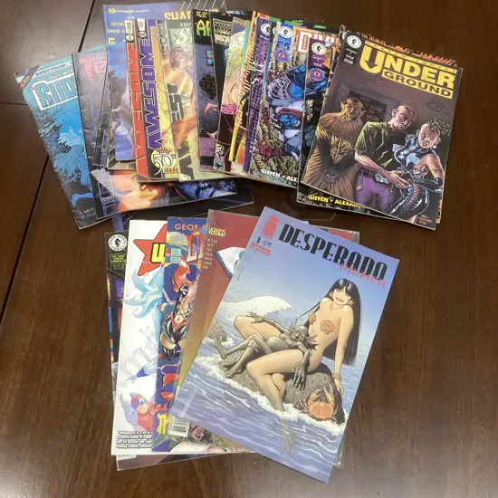 Lot of 29 Comics - Image, Dark Horse, Mystery Graphix Etc