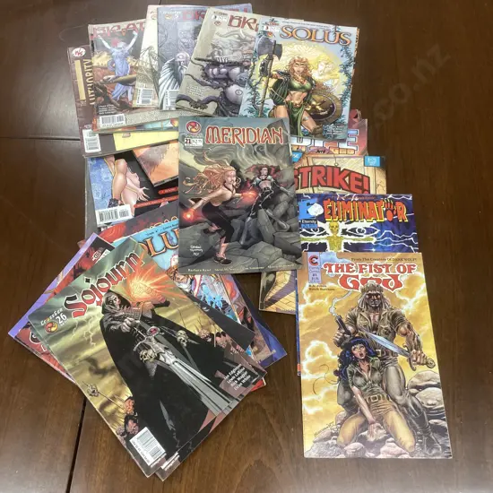 Lot of 37 Comics - CrossGen, Wildstorm, Eternity Etc