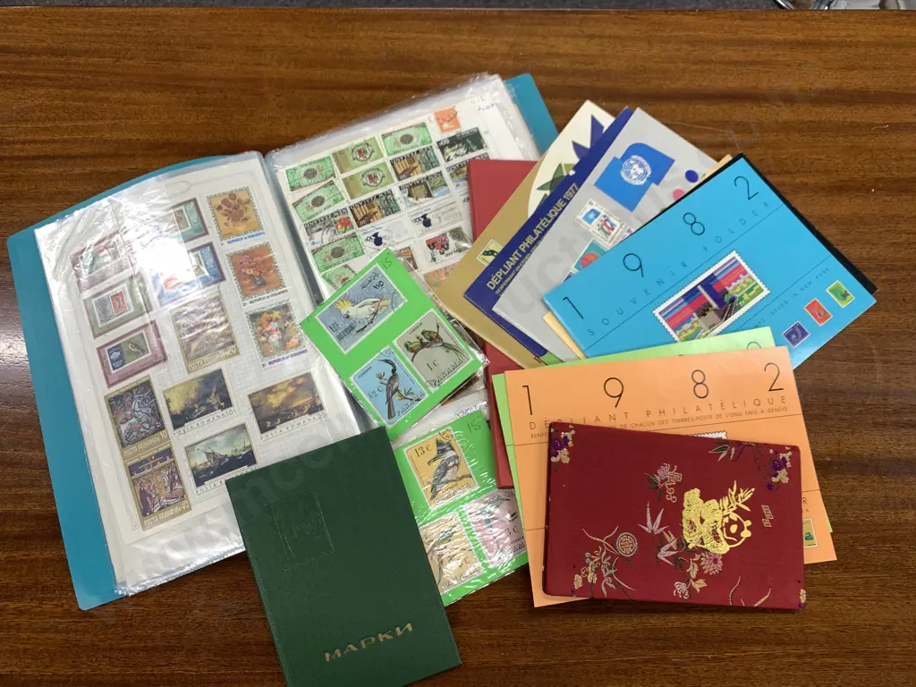 Assortment of Stamps, Souvenir Folders, Album Etc Image 1++