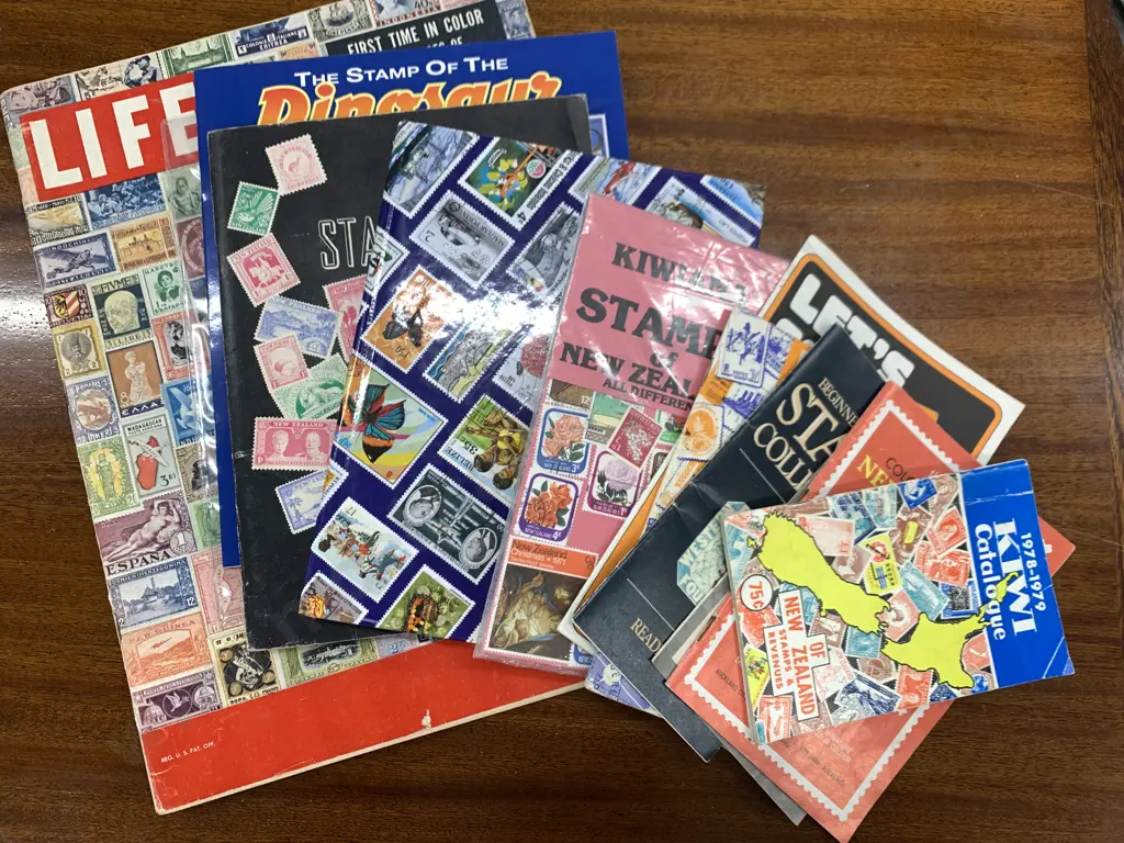 Assortment of Stamps, Album & Catalogue Image 1++
