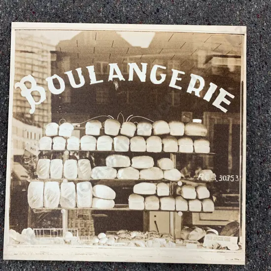 'Boulangerie' Picture On Canvas 40 x 46cm