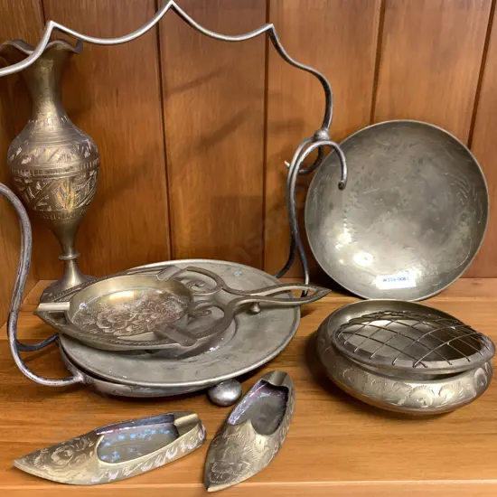 Assorted Brassware