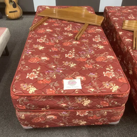 Bliss Single Innersprung Bed With a Rimu Headboard
