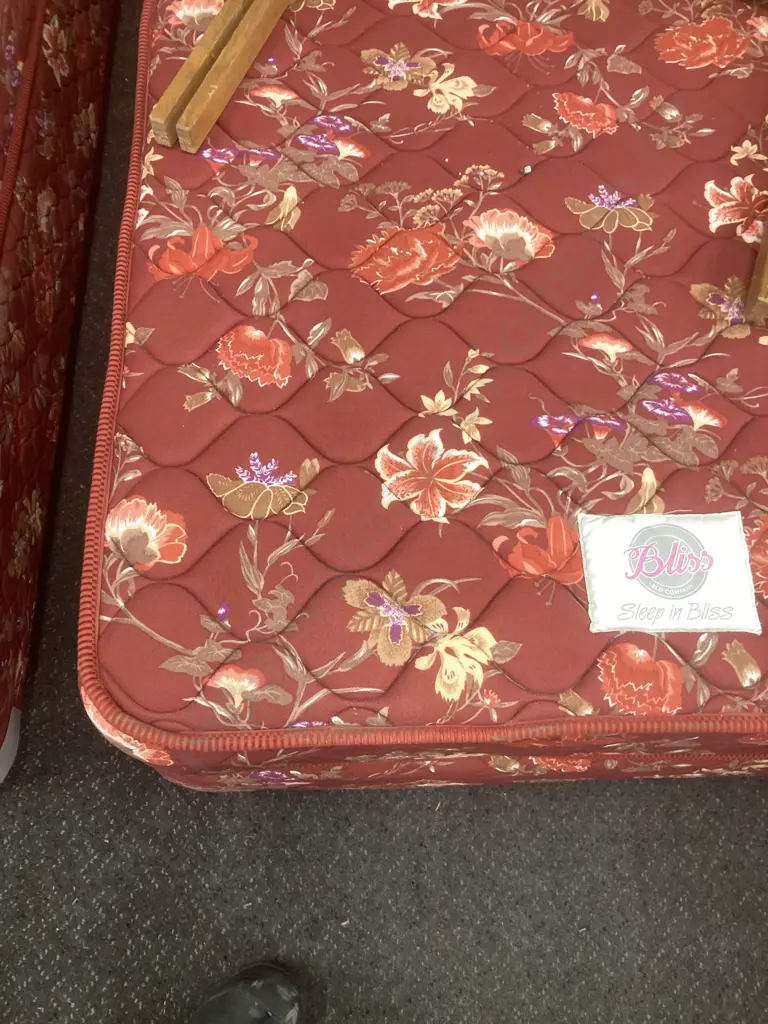Bliss Single Innersprung Bed With a Rimu Headboard Image 1++