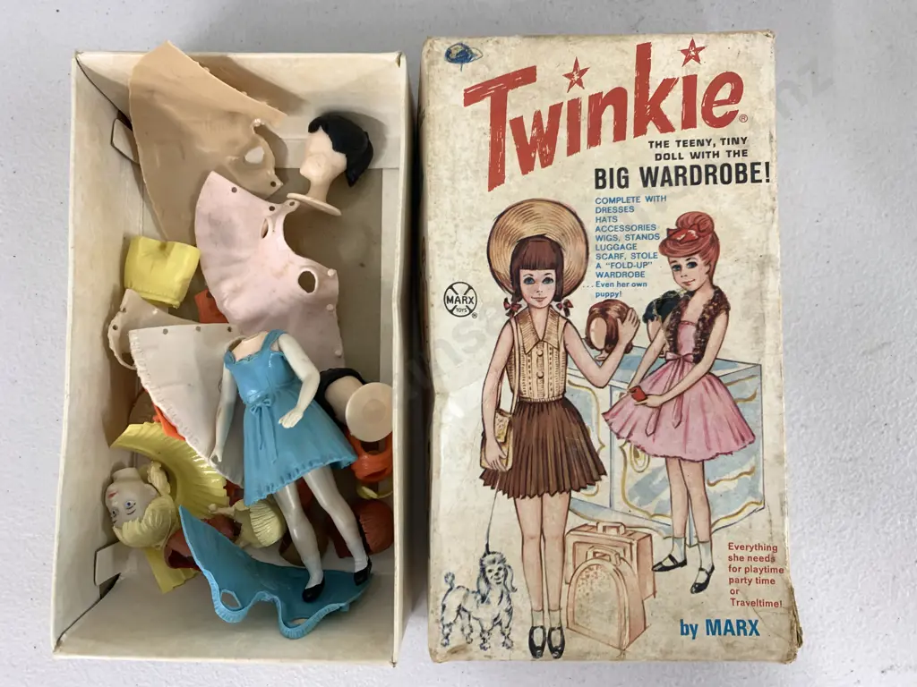 Vintage Twinkie by Marx The Sub Teen Charmer Big Wardrobe Image 1++