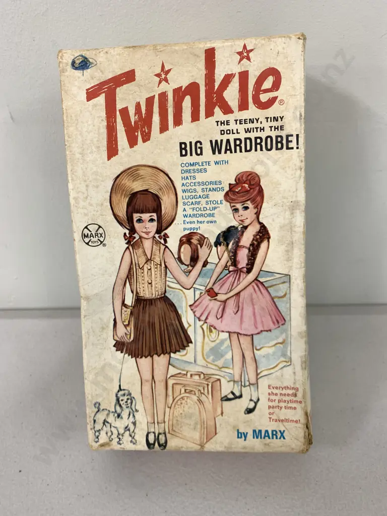 Vintage Twinkie by Marx The Sub Teen Charmer Big Wardrobe Image 1++