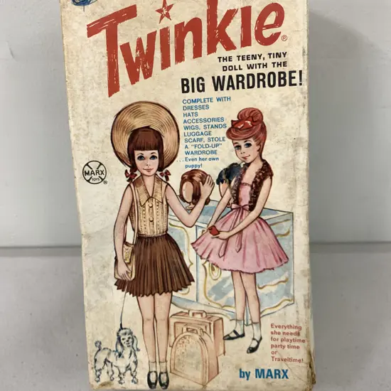 Vintage Twinkie by Marx The Sub Teen Charmer Big Wardrobe