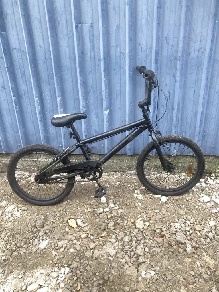 Black BMX Bicycle Image 1++