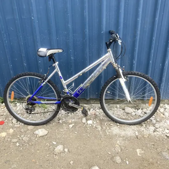 Blue / Silver Huffy 26 Triton Mountain Bike