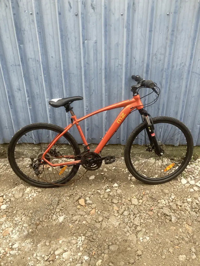 MZONE Bicycle Orange / Red In Colour Image 1++