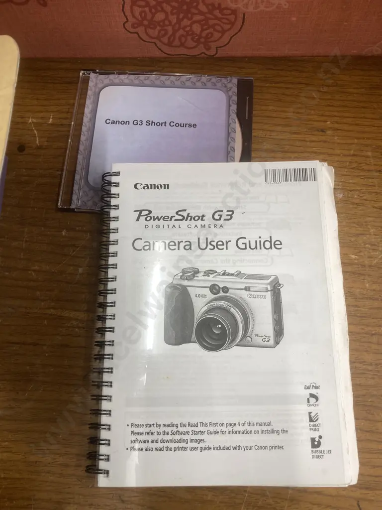 Canon PowerShot G3 Digital Camera In Box Image 1++