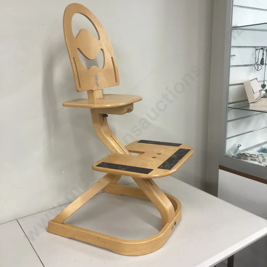 Wooden Highchair (Incomplete) 93 x 45cm Image 1++