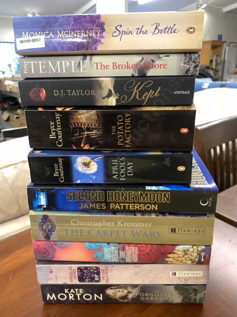 Shelf Lot of Books Image 1++
