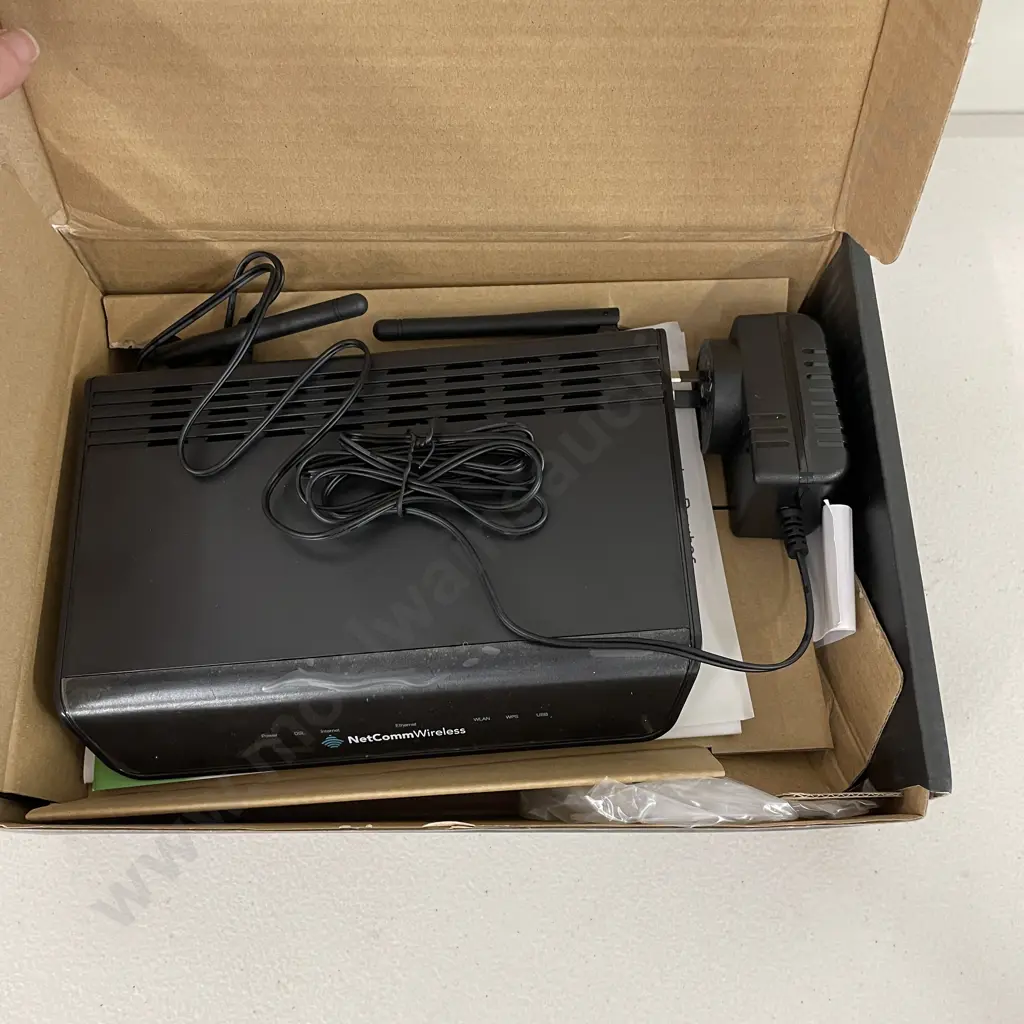 NetComm Wireless Router. In Box Image 1++