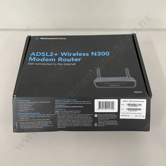 NetComm Wireless Router. In Box