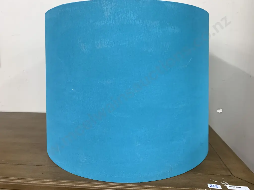 Modern Turquoise Light Shade, 35 x 48cm Image 1++
