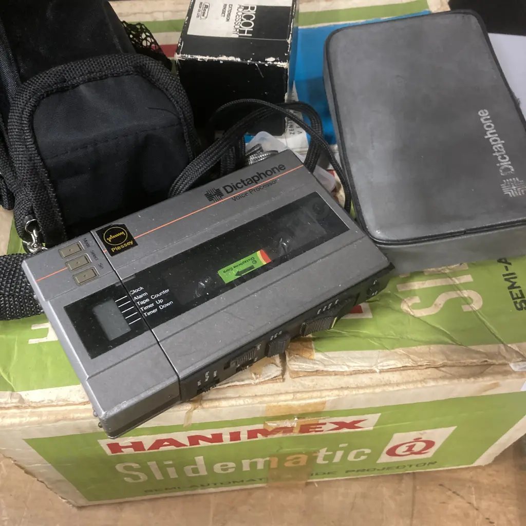 Assortment Hanimex Items, Slidematic, Vista-Viewer, Dictaphone, Pentax Digital Camera, Etc Image 1++