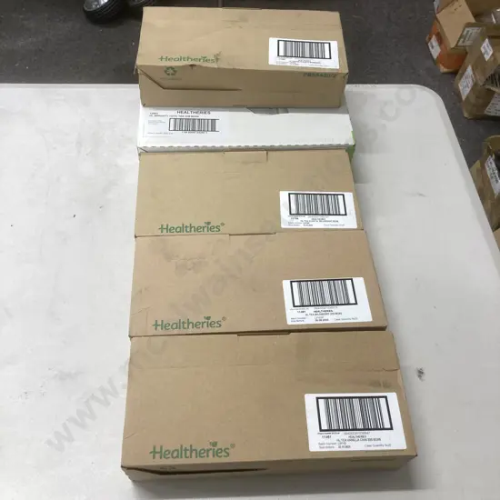 Lot of Healtheries HL Teas, 5 x Boxes of 6 x 20 Bags, Sleep, Green With Mandarin, Immunity, Vanilla Chai, Wildberry