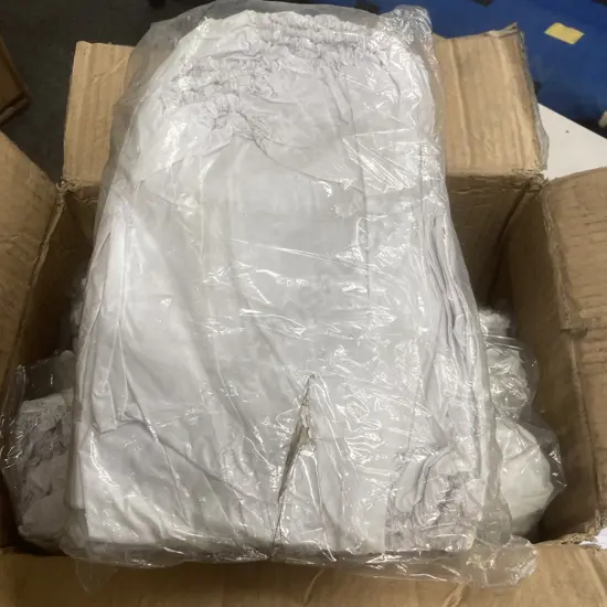 Box of 200 Arm Cuff Snell Natural PVC 40 x 20cm, White