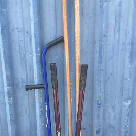 Lot of Rakes, Edge Trimmer, Shears etc