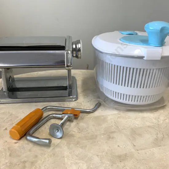Pasta Machine & Lettuce Spinner