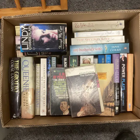 Lot of Books, Chamberlain, Jane Corry, Gideon Etc