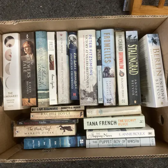 Lot of Books, Fromelles, Changi, Book Thief Etc