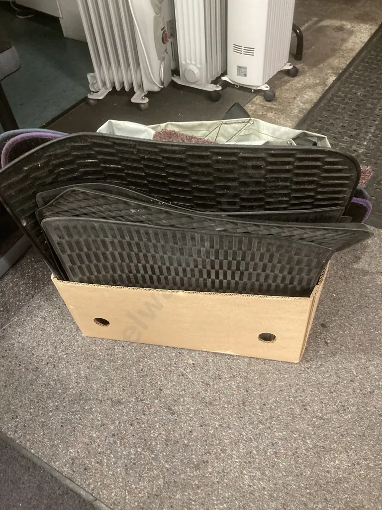 Box of Mats, Car Mats & Bag Image 1++
