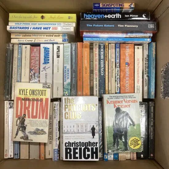 Lot of Books, Crump, Onstott, Flannery Etc