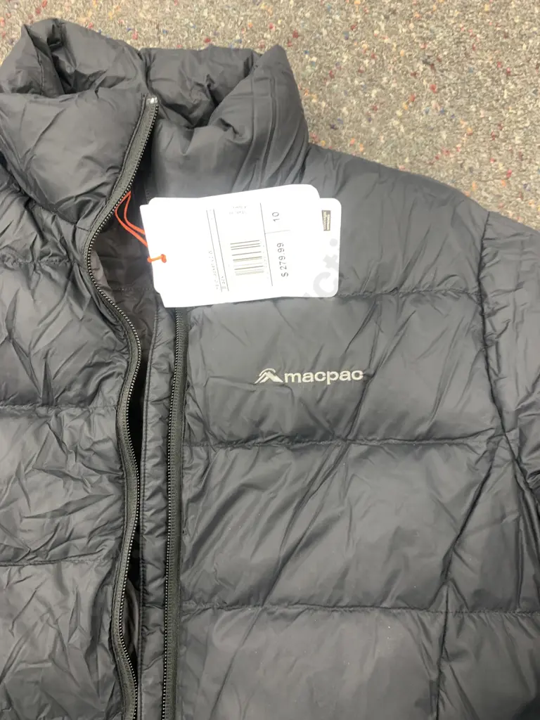 Black Macpac Halo Jacket V2 W Size 10 Image 1++