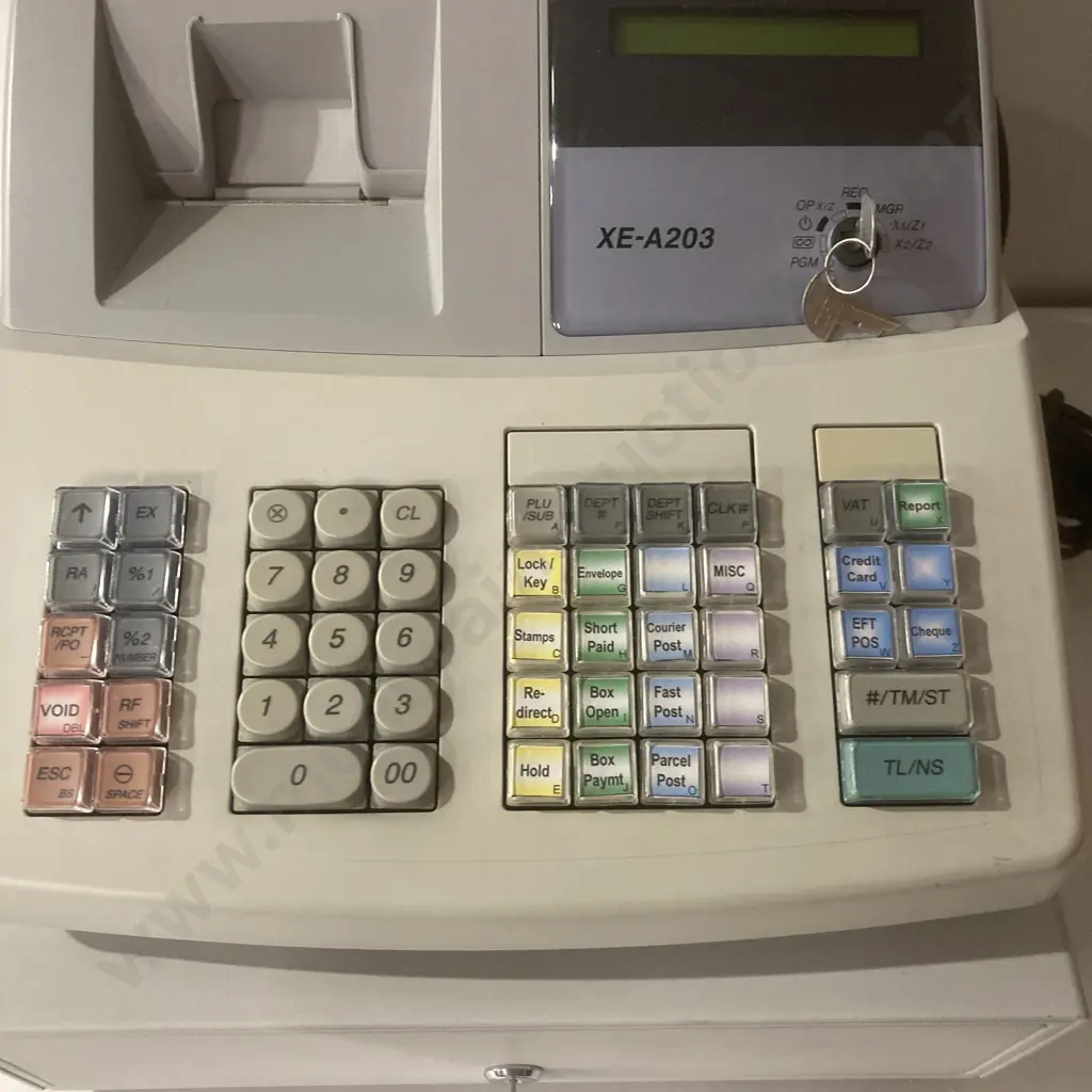 Sharp XE-A203 Electronic Cash Register Image 1++