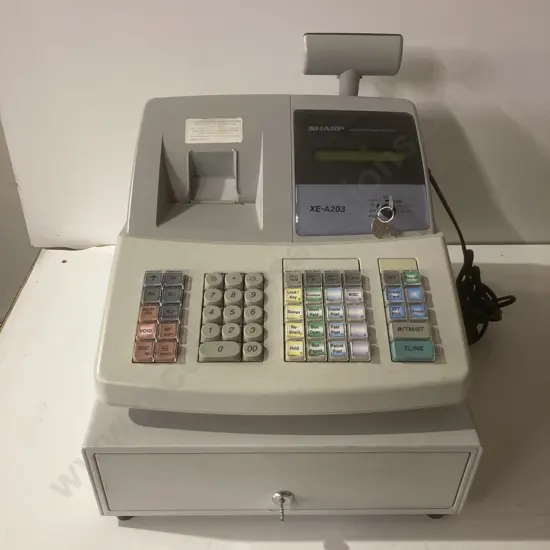 Sharp XE-A203 Electronic Cash Register
