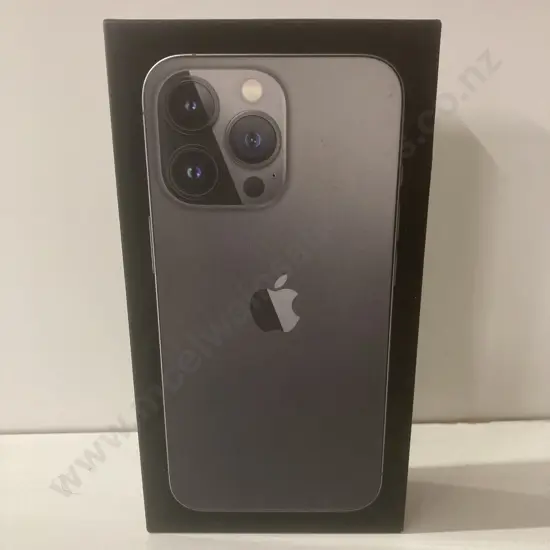 New In Box iPhone13 Pro, Graphite, 128Gb, Model A2638