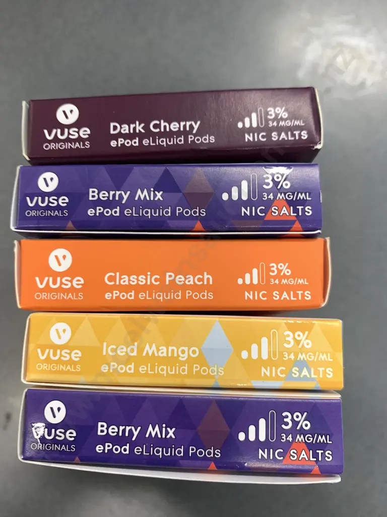 Vuse ePod Replacement Pod Cartridges 5x Assorted Flavours Image 1++