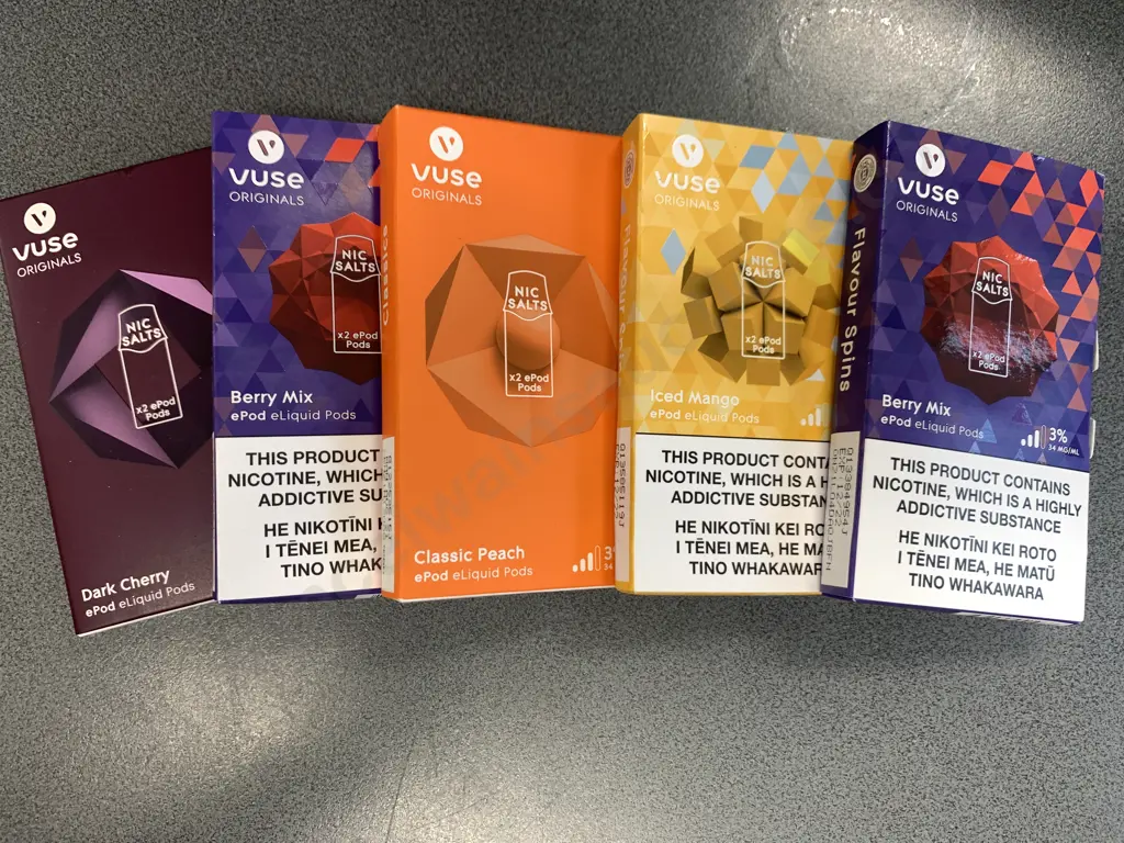 Vuse ePod Replacement Pod Cartridges 5x Assorted Flavours Image 1++