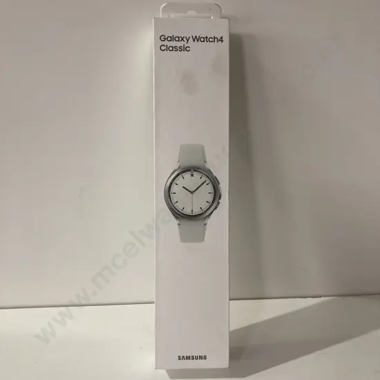 New In Box Galaxy Watch4 Classic, 42mm, LTE, Silver