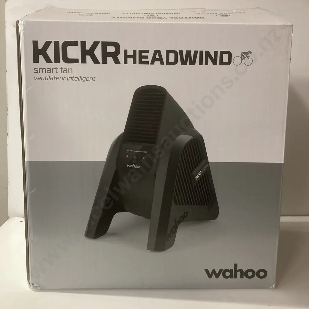 New in Box Wahoo KICKR Headwind Smart Trainer Fan Image 1++