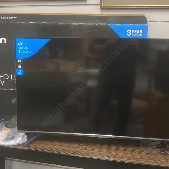 New Veon 40" Full HD LED LCD TV With Remote Control & Manual