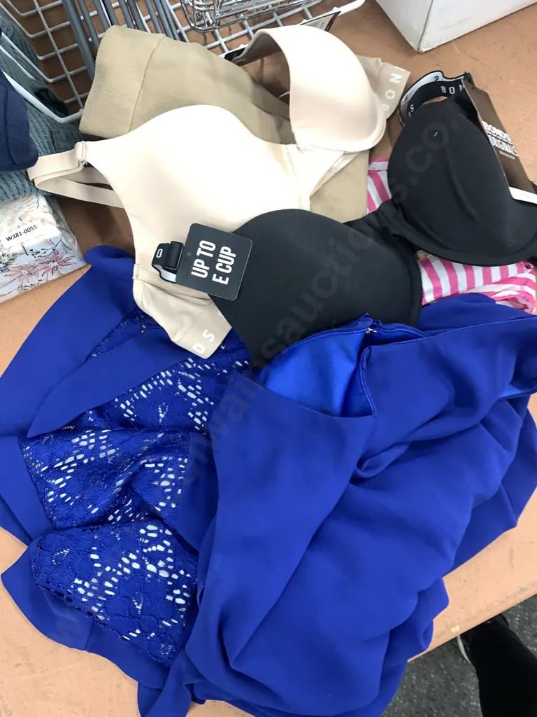 Pagani Dress Sz10, Bonds Hipster Tee Bras x 2, Sz 12c Etc Image 1++
