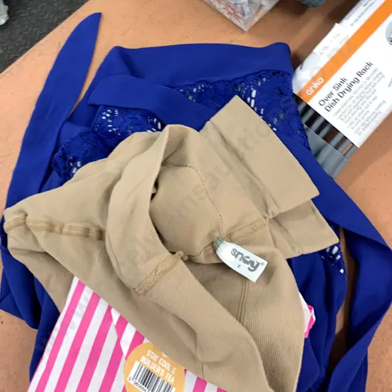 Pagani Dress Sz10, Bonds Hipster Tee Bras x 2, Sz 12c Etc