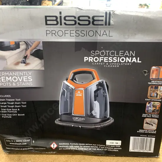 Bissell Spot Clean Professional Carpet And Upholstery Shampooer Cleaner Model 
